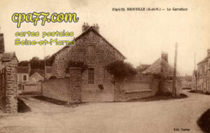 St Sauveur Sur École (Seine-et-Marne) - Le carrefour