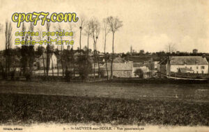 St Sauveur Sur École (Seine-et-Marne) - Vue panoramique