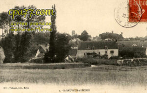 St Sauveur Sur École (Seine-et-Marne) - St-Sauveur-sur-Ecole