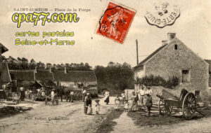 St Siméon (Seine-et-Marne) - Place de la Forge