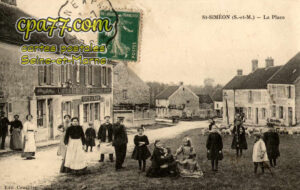 St Siméon (Seine-et-Marne) - La Place