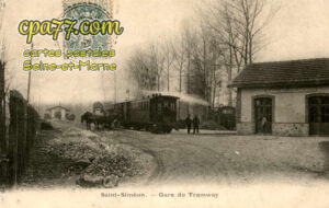 St Siméon (Seine-et-Marne) - Gare du Tramway