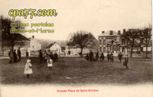 St Siméon (Seine-et-Marne) - Grande Place de Saint-Siméon