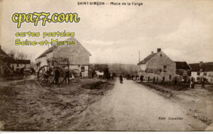St Siméon (Seine-et-Marne) - Place de la Forge