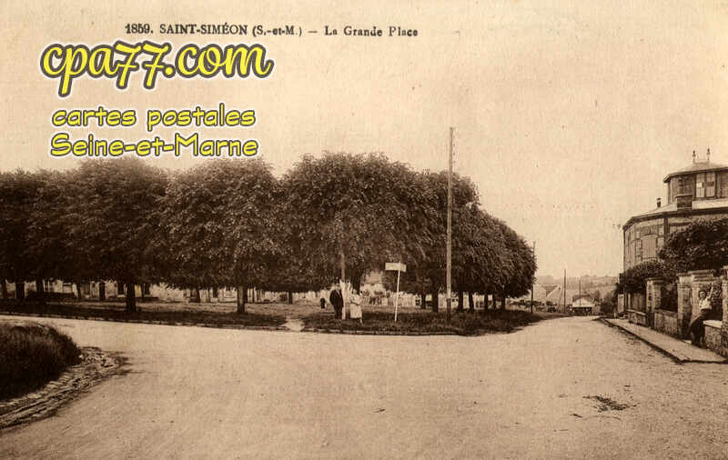St Siméon (Seine-et-Marne) - La Grande Place