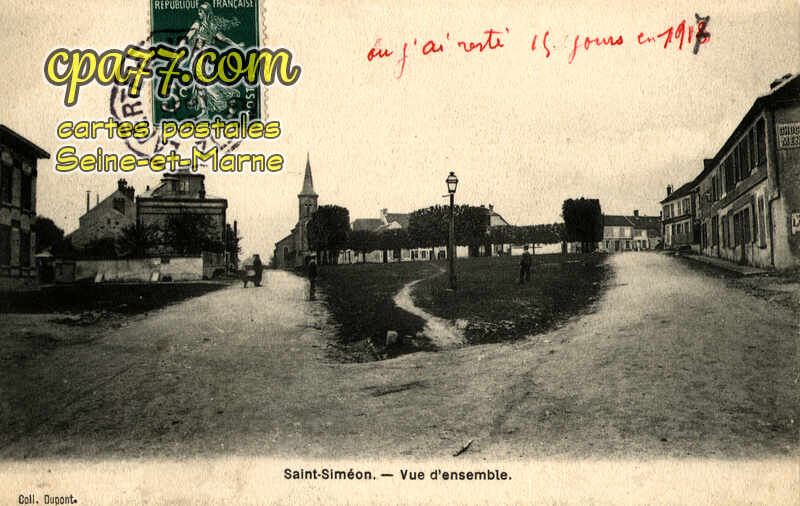 St Siméon (Seine-et-Marne) - Vue d&rsquo;ensemble