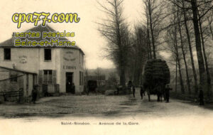 St Siméon (Seine-et-Marne) - Avenue de la Gare