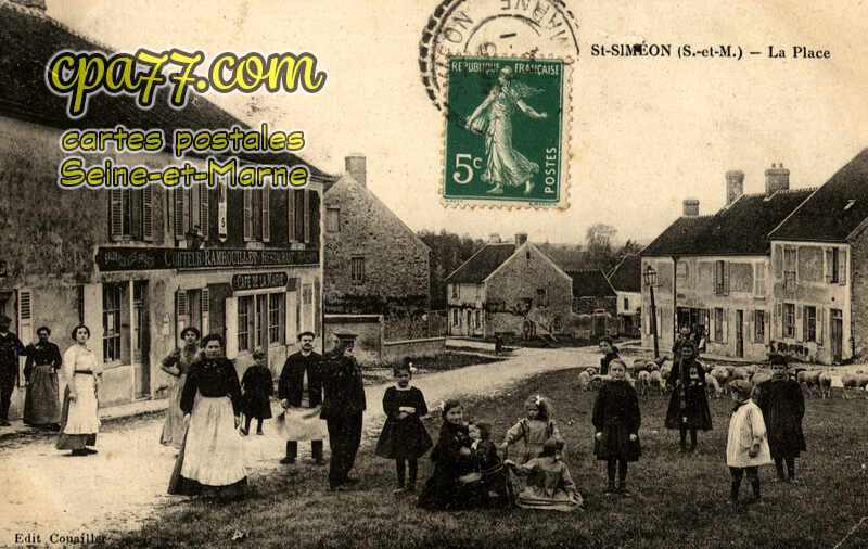 St Siméon (Seine-et-Marne) - La Place