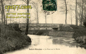 St Siméon (Seine-et-Marne) - Le Pont sur le Morin