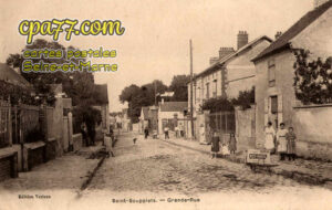 St Soupplets (Seine-et-Marne) - Grande-Rue