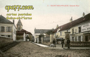 St Soupplets (Seine-et-Marne) - Grande Rue