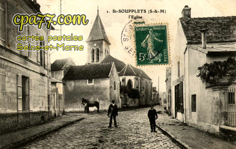 St Soupplets (Seine-et-Marne) - L&rsquo;Eglise