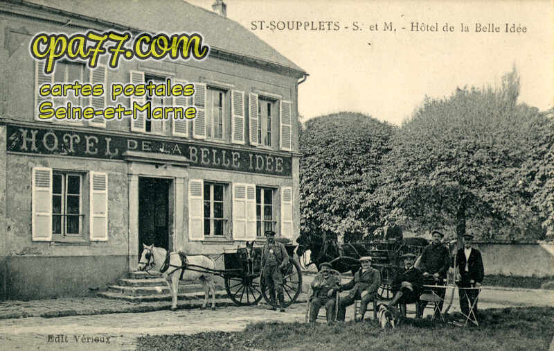 St Soupplets (Seine-et-Marne) - Hôtel de la Belle Idée