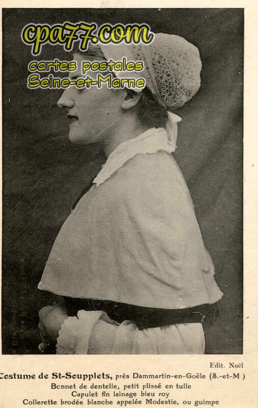 St Soupplets (Seine-et-Marne) - Costume de St-Soupplets