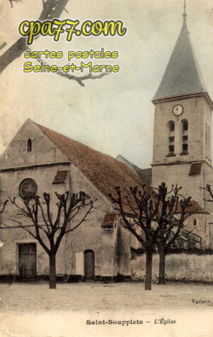 St Soupplets (Seine-et-Marne) - L&rsquo;Eglise