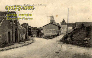 Salins (Seine-et-Marne) - Route de Montereau