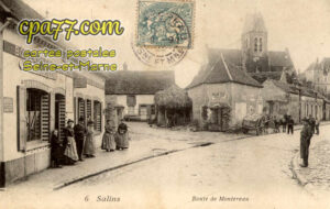 Salins (Seine-et-Marne) - Route de Montereau