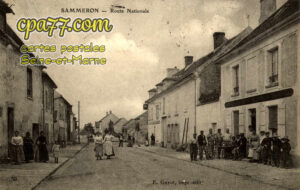 Sammeron (Seine-et-Marne) - Route Nationale