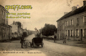 Sammeron (Seine-et-Marne) - Route de Paris