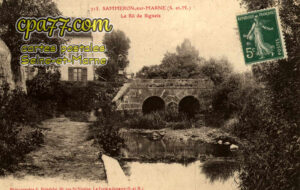 Sammeron (Seine-et-Marne) - Le Rû de Signets