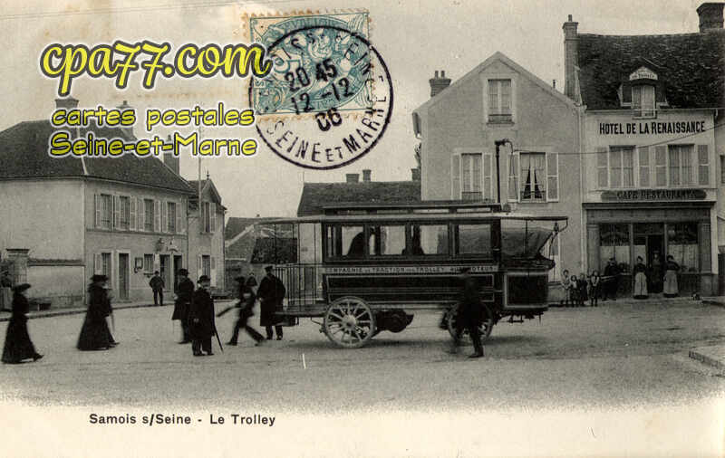 Samois Sur Seine (Seine-et-Marne) - Le Trolley