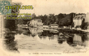 Samois Sur Seine (Seine-et-Marne) - Petit bras de Seine – Vue Amont