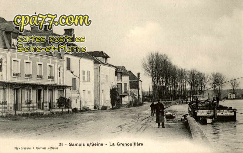 Samois Sur Seine (Seine-et-Marne) - La Grenouillère