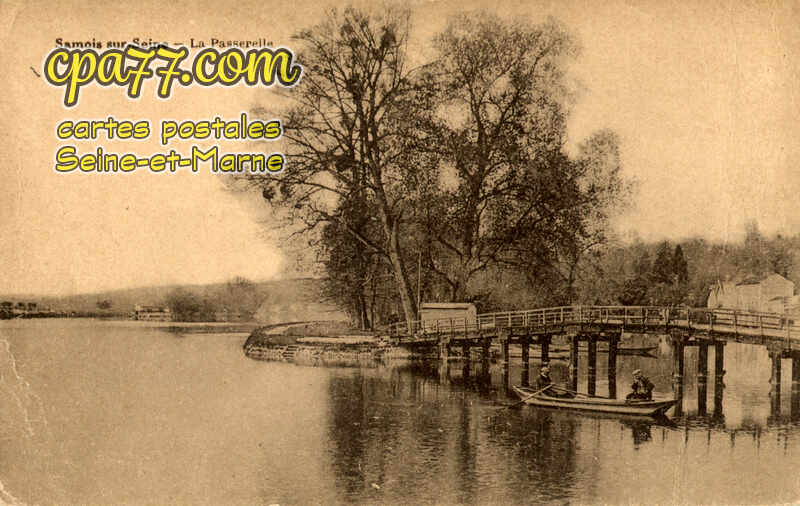 Samois Sur Seine (Seine-et-Marne) - La Passerelle