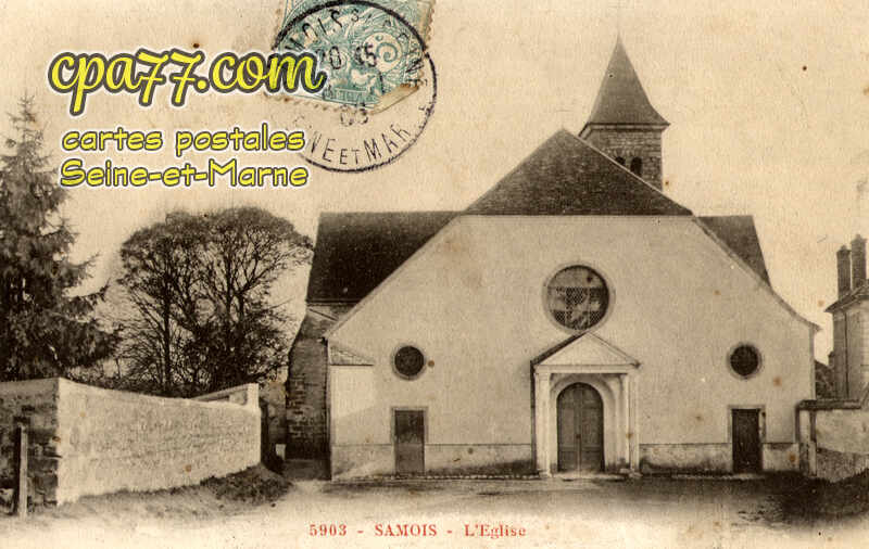 Samois Sur Seine (Seine-et-Marne) - L&rsquo;Eglise
