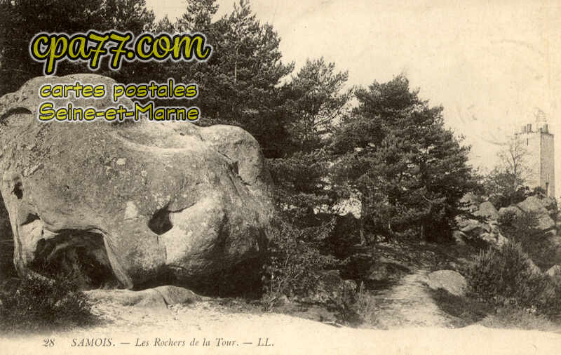 Samois Sur Seine (Seine-et-Marne) - Les Rochers de la Tour