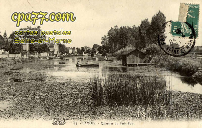 Samois Sur Seine (Seine-et-Marne) - Quartier du Petit-Pont