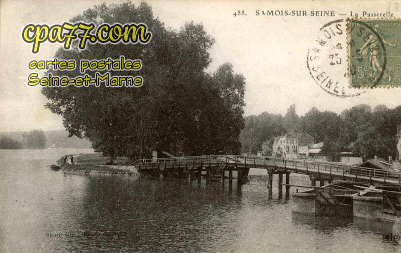Samois Sur Seine (Seine-et-Marne) - La Passerelle