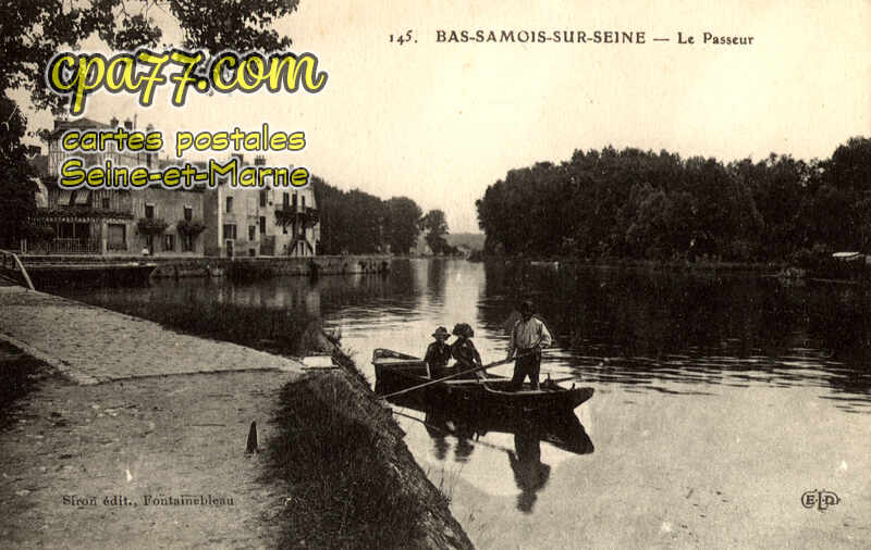 Samois Sur Seine (Seine-et-Marne) - Le Passeur