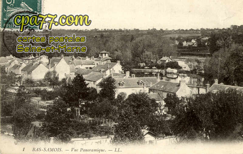 Samois Sur Seine (Seine-et-Marne) - Vue Panoramique