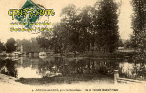 Samois Sur Seine (Seine-et-Marne) - Ile et Tennis Beau-Rivage