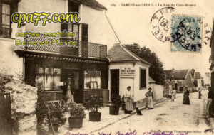 Samois Sur Seine (Seine-et-Marne) - La Rue du Coin Musard
