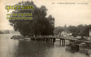 Samois Sur Seine (Seine-et-Marne) - La Passerelle