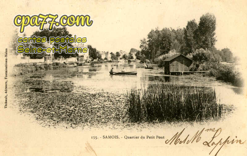 Samois Sur Seine (Seine-et-Marne) - Quartier du Petit Pont