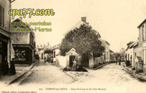 Samois Sur Seine (Seine-et-Marne) - Rue St-Loup et du Coin-Musard