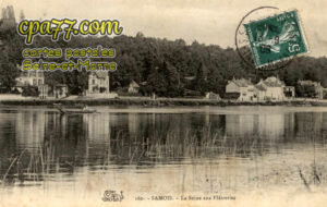 Samois Sur Seine (Seine-et-Marne) - La Seine aux Plâtreries