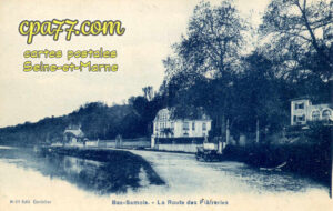 Samois Sur Seine (Seine-et-Marne) - La Route des Plâtreries