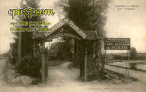 Samois Sur Seine (Seine-et-Marne) - Les « Peupliers »