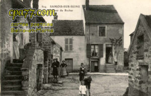 Samois Sur Seine (Seine-et-Marne) - La Cour du Rocher