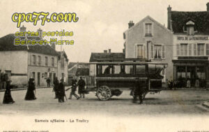 Samois Sur Seine (Seine-et-Marne) - Le Trolley