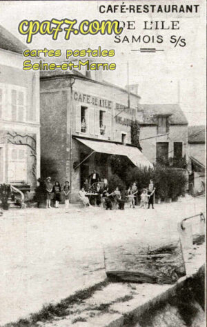 Samois Sur Seine (Seine-et-Marne) - Café-Restaurant de l&rsquo;Ile Samois