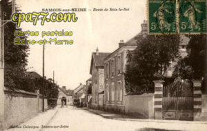 Samois Sur Seine (Seine-et-Marne) - Route de Bois-le-Roi