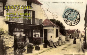 Samois Sur Seine (Seine-et-Marne) - La Rue du Coin-Musard