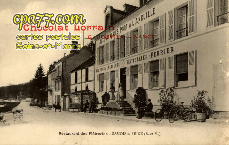 Samois Sur Seine (Seine-et-Marne) - Restaurant des Plâtreries