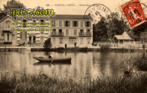 Samois Sur Seine (Seine-et-Marne) - Hôtel Beau-Rivage
