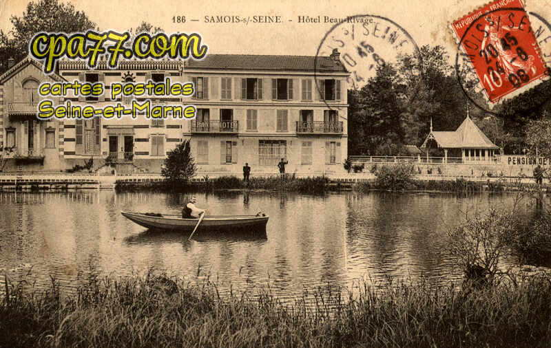 Samois Sur Seine (Seine-et-Marne) - Hôtel Beau-Rivage